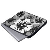 Epic Hibiskus Hawaiian Neoprene Wetsuit Laptopschutzhülle (Vorne Knopf)
