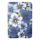 Epic Hibiskus Hawaiian Tropical Floral Badematte (Vorderseite Vertikal)