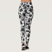 Epic Hibiskus Hawaiian Tropical Floral Leggings (Rückseite)
