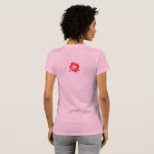 Epic Hibiskus Ladys T-Shirt (Schwarz voll)
