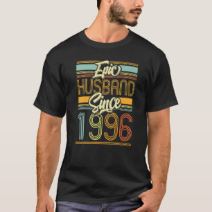 Epic Husband Seit 1996 27 Jahr 27. Hochzeit Anniv T-Shirt