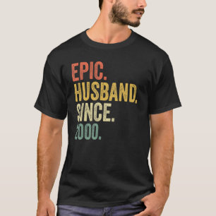 Epic Husband Seit 2000 23 Jahre 23. Wedding Anni T-Shirt
