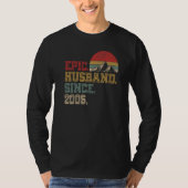 Epic Husband Seit 2006 Retro Graphic Cool 16. und T-Shirt (Vorderseite)