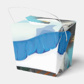 Epic Ice Planet Space Battle Geschenkschachtel (Rückseite)