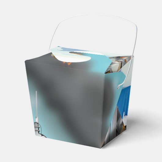 Epic Ice Planet Space Battle Geschenkschachtel (Vorderseite)