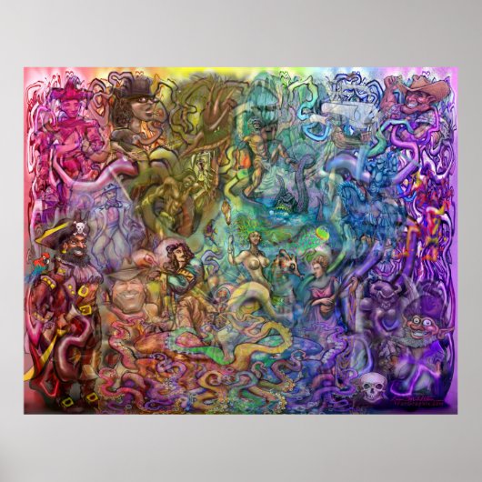 Epic Interwoven Stories Poster (Vorne)