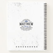 Epic Life Spiritual Hooligan Notebook Notizbuch (Rückseite)