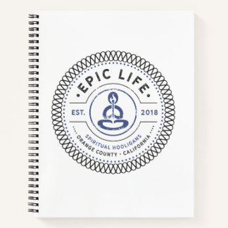 Epic Life Spiritual Hooligan Notebook Notizbuch