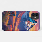 Epic Matterhorn Sunset iPhone Case (Rückseite (Horizontal))