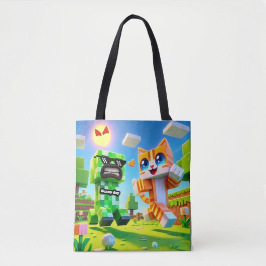 Epic Minecraft-Inspiriert Kleinkind-Kleinkartentas Tasche (Vorderseite)
