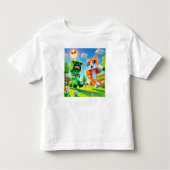 "Epic Minecraft Inspiriert Kleinkind T - Shirt Kat (Vorderseite)