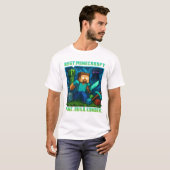Epic Minecraft Inspiriert T - Shirt - Gamer T-Shir (Vorne ganz)