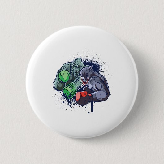 Epic Monster Boxing Battle Button (Vorderseite)