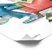 Epic Mops King Author Art Print Fotodruck (Ecke)