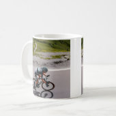 Epic Mountain Cycling Kaffeetasse (Vorderseite Links)