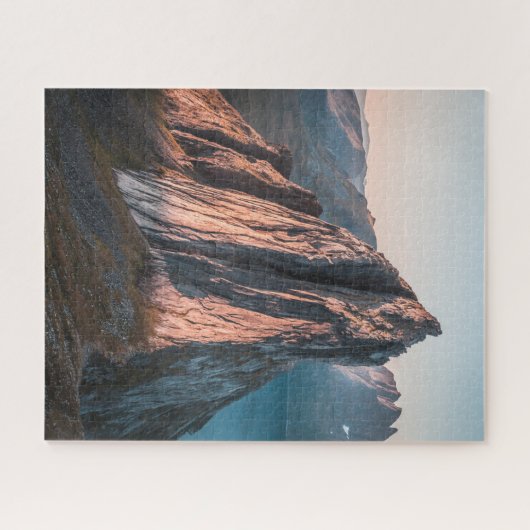 Epic Mountain Norwegen Puzzle (Horizontal)