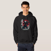Epic Ninja Warrior - Japanisch Samurai Anime Shino Hoodie (Vorne ganz)