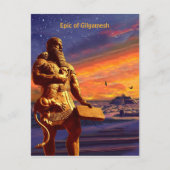 Epic of Gilgamesh Ankündigungspostkarte (Vorderseite)