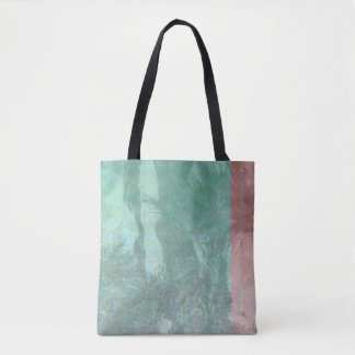 Epic Palm Tree Reflection Tasche