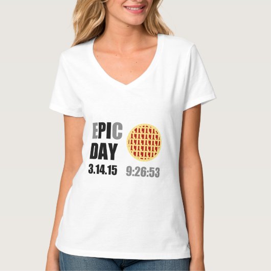 Epic Pi Day - E"PI"C DAY T-Shirt (Vorderseite)