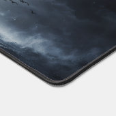 Epic Pirate Ship Moon Mouse Pad – Dark Ocean Pirat Schreibtischunterlage (Ecke)