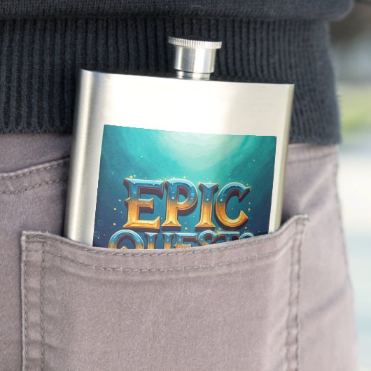 Epic Quests Flachmann (Beispiel)