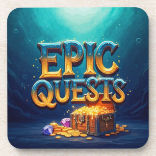 Epic Quests Getränkeuntersetzer