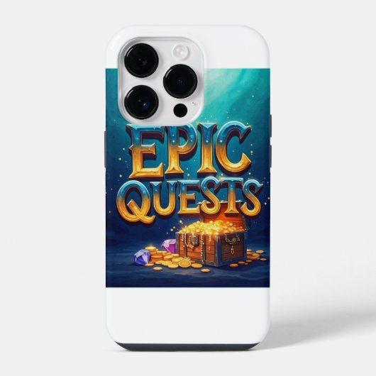 Epic Quests iPhone Hülle (Rückseite)