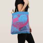 Epic Retro Liebe Herzdesign Tasche (Von Nahem)