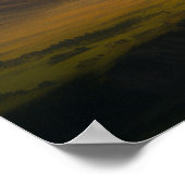 Epic Rock Mountains - Fantasy Art Poster (Ecke)