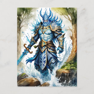 Epic RPG Knight Postkarte