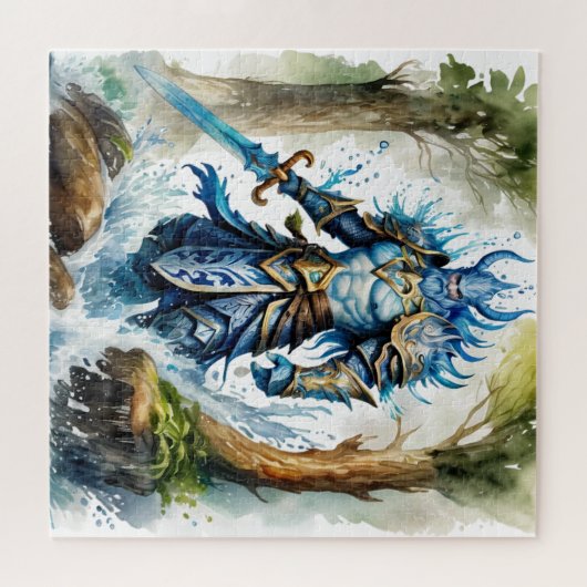 Epic RPG Knight Puzzle (Horizontal)