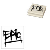 Epic Rubber Briefmarke Gummistempel (Stempel)