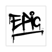 Epic Rubber Briefmarke Gummistempel (Prägung)