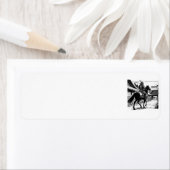 Epic Samurai Rider Manga Art Print (Insitu)