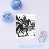 Epic Samurai Rider Manga Art Print Flyer (Einzeln)