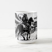 Epic Samurai Rider Manga Art Print Kaffeetasse (Mittel)