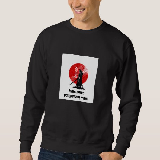 Epic Samurai Warrior Tee | Standing With Sword  (Vorderseite)