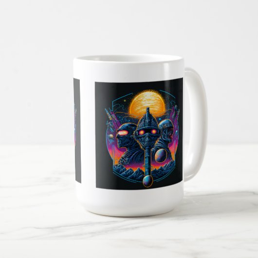 Epic Science Fiction Classic Tasse, 15 oz Kaffeetasse (VorderseiteRechts)
