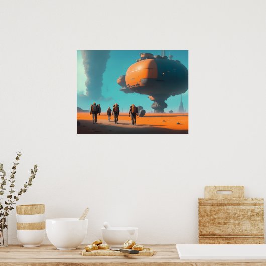 Epic-Science Fiction Poster (Küche)