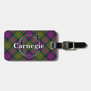 Epic Scotland Clan Carnegie Tartan Gepäckanhänger