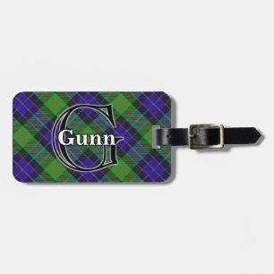 Epic Scotland Clan Gunn Tartan Gepäckanhänger