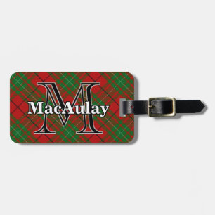 Epic Scotland Clan MacAulay Tartan Gepäckanhänger