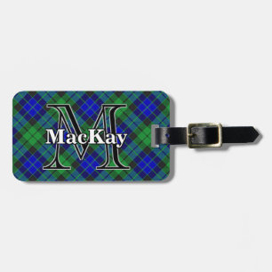 Epic Scotland Clan MacKay Tartan Gepäckanhänger