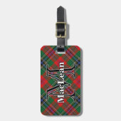 Epic Scotland Clan MacLean Tartan Gepäckanhänger (Vorderseite vertikal)