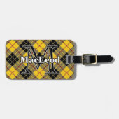 Epic Scotland Clan MacLeod von Lewis Tartan Gepäckanhänger (Vorderseite horizontal)