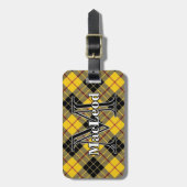Epic Scotland Clan MacLeod von Lewis Tartan Gepäckanhänger (Vorderseite vertikal)