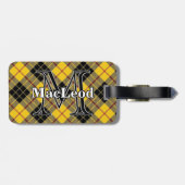 Epic Scotland Clan MacLeod von Lewis Tartan Gepäckanhänger (Rückseite horizontal)