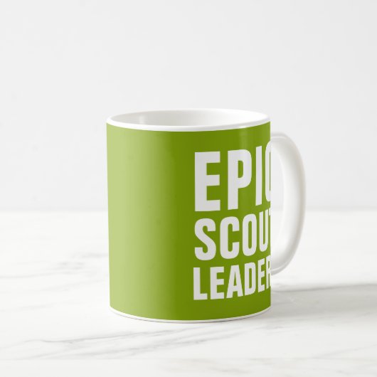 Epic Scout Leader Kaffeetasse (VorderseiteRechts)