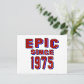 Epic seit 1975 postkarte (Stehend Vorderseite)